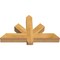 Ekena Millwork Kennewick Rough Sawn Timber Gable Bracket, Western Red Cedar, 36"W x 21"H x 4"D x 4"F, 14/12 Pitch GBW036X21X0404KEN00RWR - alternate 5